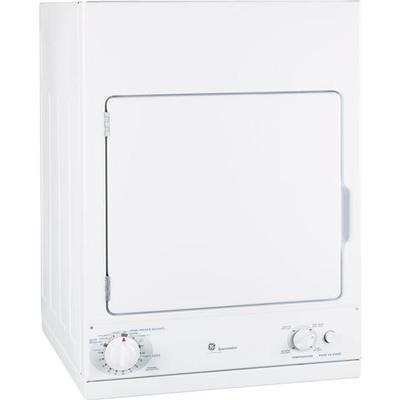  GE 3.6 cu. ft. Electric Dryer DSKS433EBWW IMAGE 1