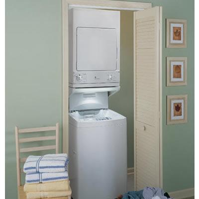  GE 3.6 cu. ft. Electric Dryer DSKS433EBWW IMAGE 2