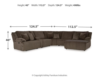 Top Tier Reclining Sectional