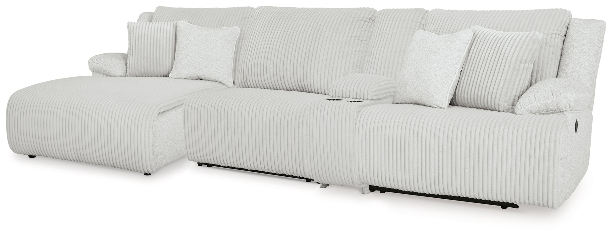 Top Tier 4-Piece Reclining Sectional with Chaise