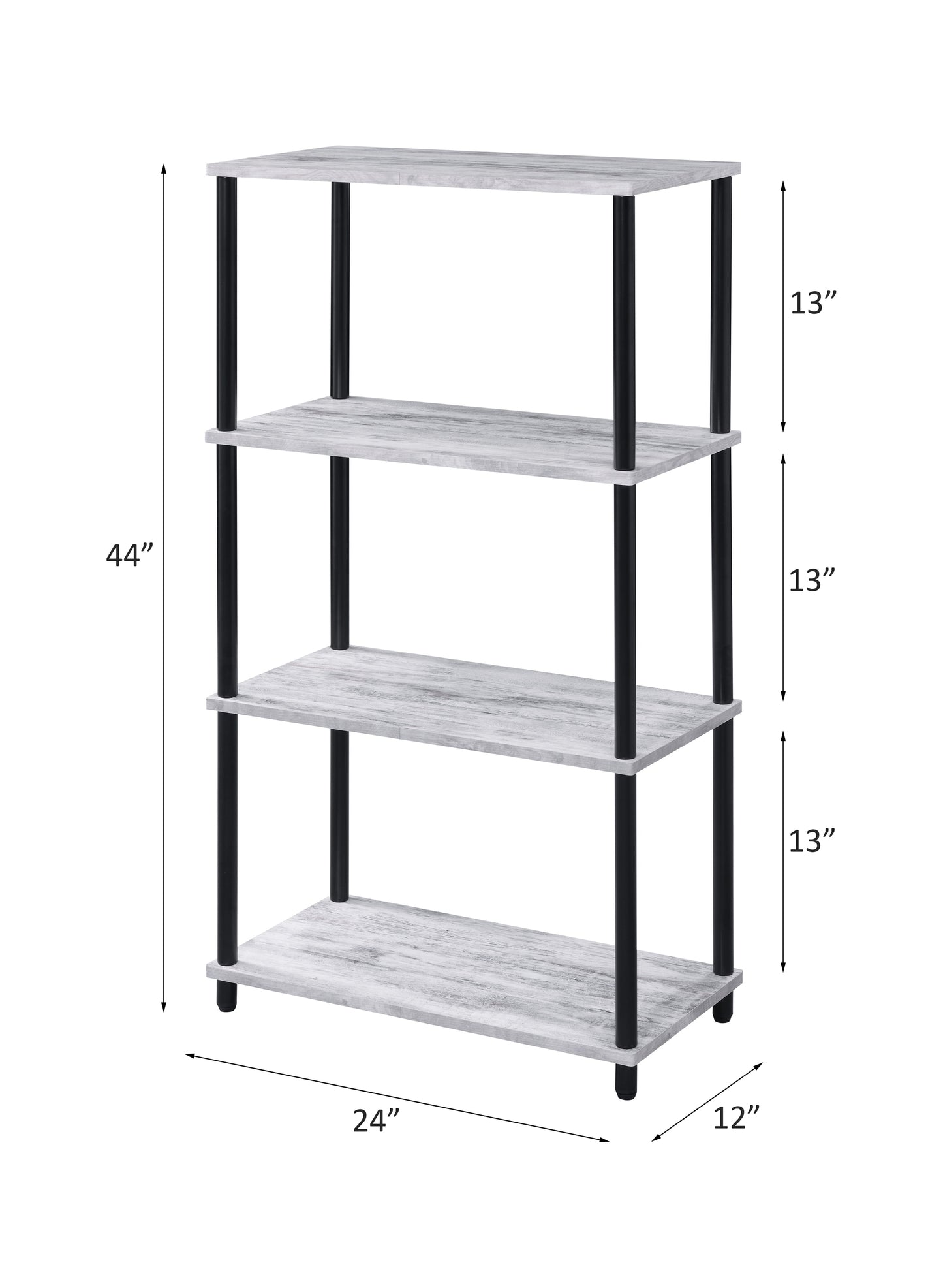 Estantería Etagere Nypho de 44" de alto x 24" de ancho