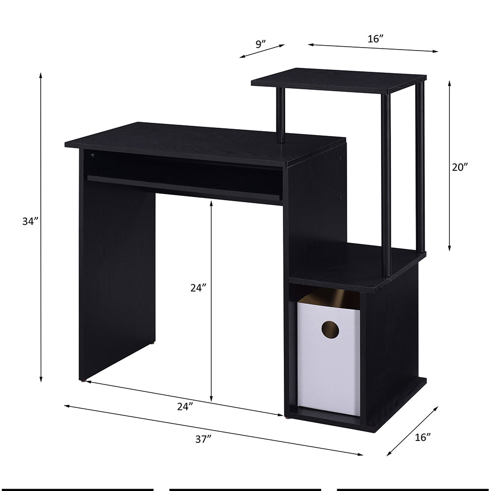 Lyphre Computer Desk - Black
