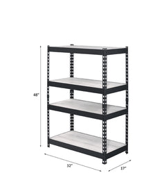 Estantería Etagere Decmus de 48 pulgadas de alto x 32 pulgadas de ancho