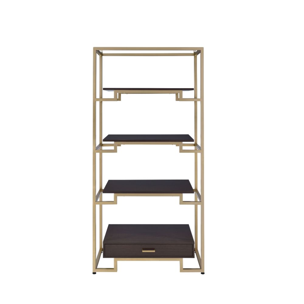 Yumia 3 Shelves 36"L Bookshelf