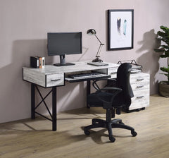 Escritorio para computadora Settea de 47" de largo y 2 cajones