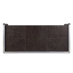 Escritorio ejecutivo Brancaster de 80" de largo con 2 cajones