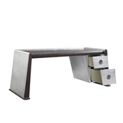 Escritorio ejecutivo Brancaster de 80" de largo con 2 cajones