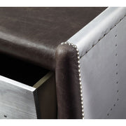 Escritorio ejecutivo Brancaster de 80" de largo con 2 cajones