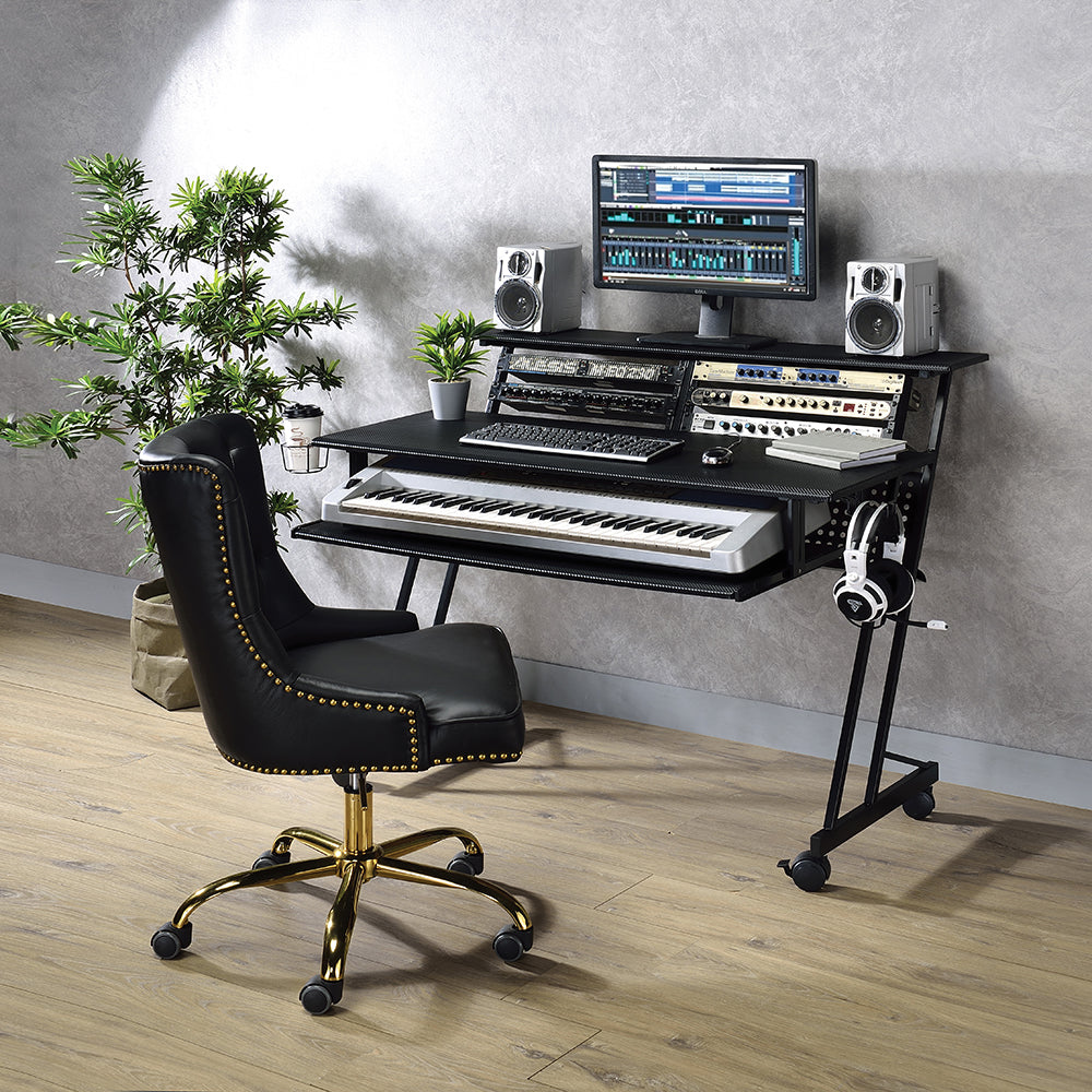 Suitor Music Recording Studio Desk - Black