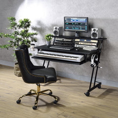 Suitor Music Recording Studio Desk - Black