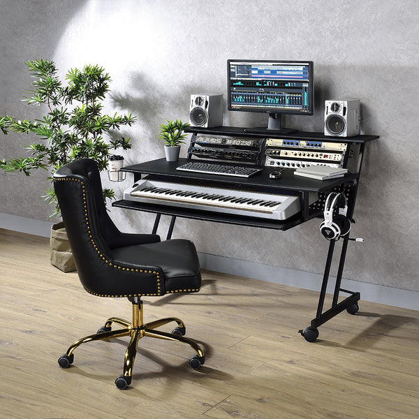 Suitor Music Recording Studio Desk - Black