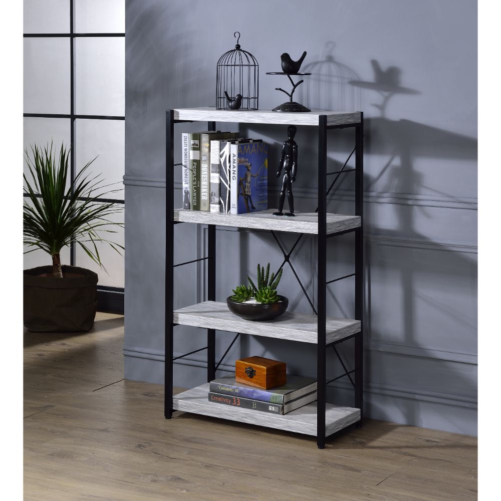 Bob 43"H x 24"W Etagere Bookshelf
