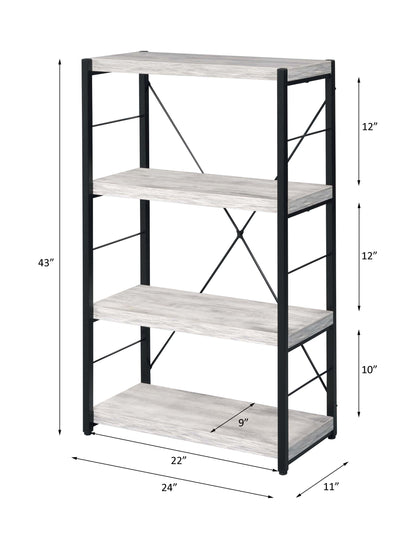 Bob 43"H x 24"W Etagere Bookshelf