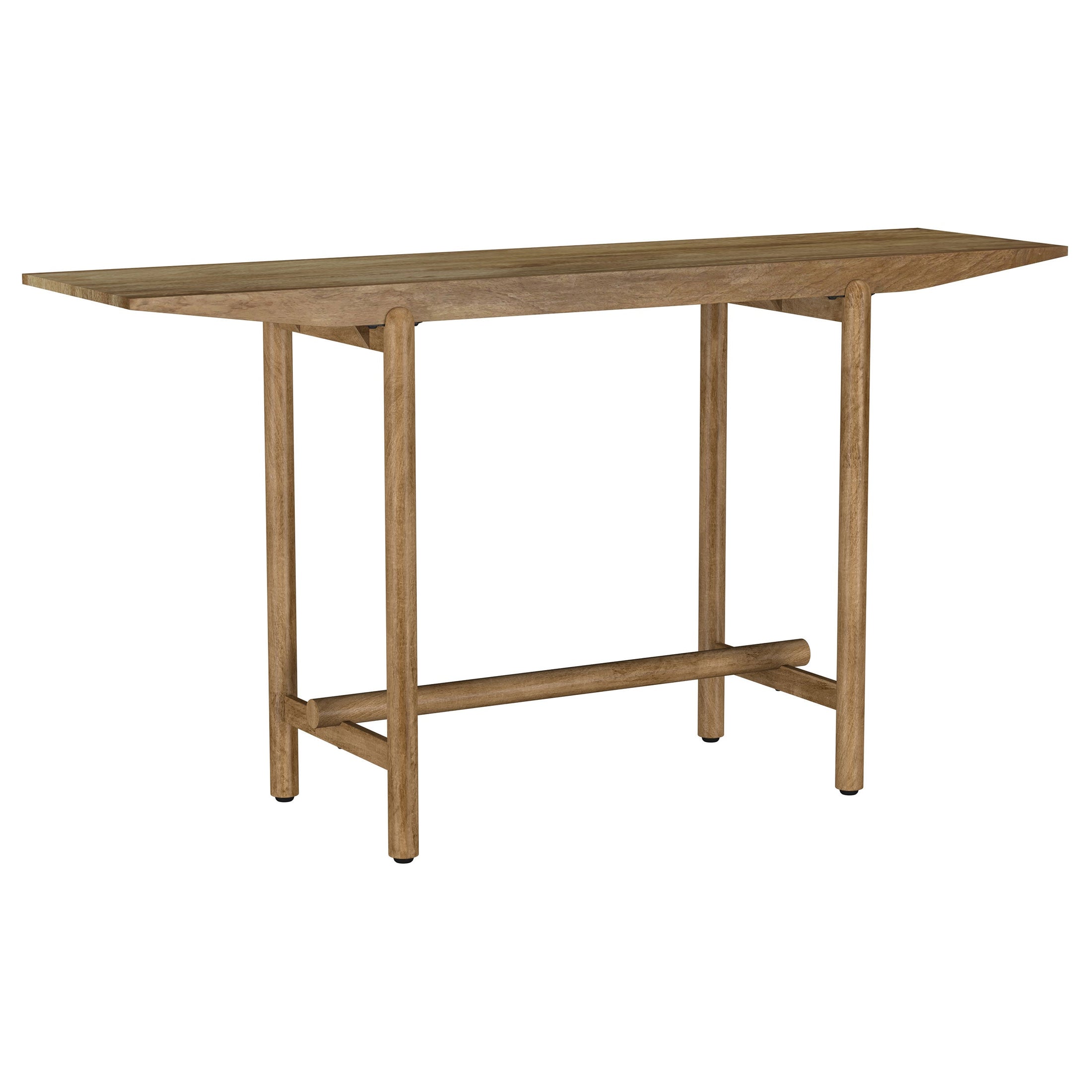 Consola de entrada de madera maciza Darius de mango natural