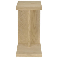Clower Engineered Wood C-Shaped Sofa Side Table