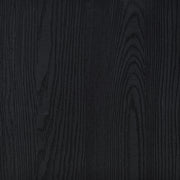 Clower Engineered Wood C-Shaped Sofa Side Table Black