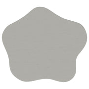 Mesa auxiliar Perth de 17 pulgadas con tablero en forma de nube, color blanco roto