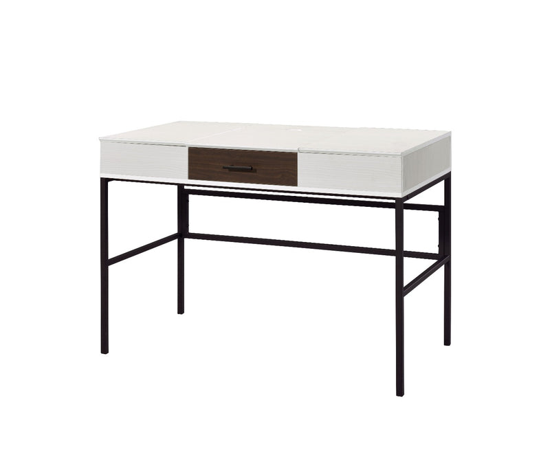 Verster Writing Desk W/USB - Natural & Black