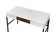 Verster Writing Desk W/USB - Natural & Black