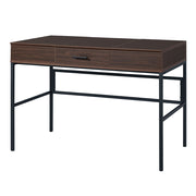 Verster Writing Desk W/USB - Oak & Black
