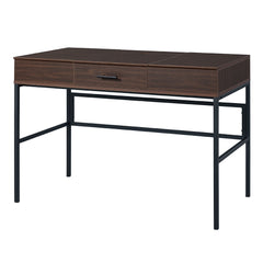 Verster Writing Desk W/USB - Oak & Black