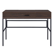 Verster Writing Desk W/USB - Oak & Black