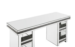 Noralie Glam Writing Desk with Side Storage