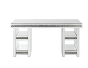 Noralie Glam Writing Desk with Side Storage