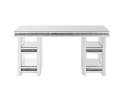 Noralie Glam Writing Desk with Side Storage