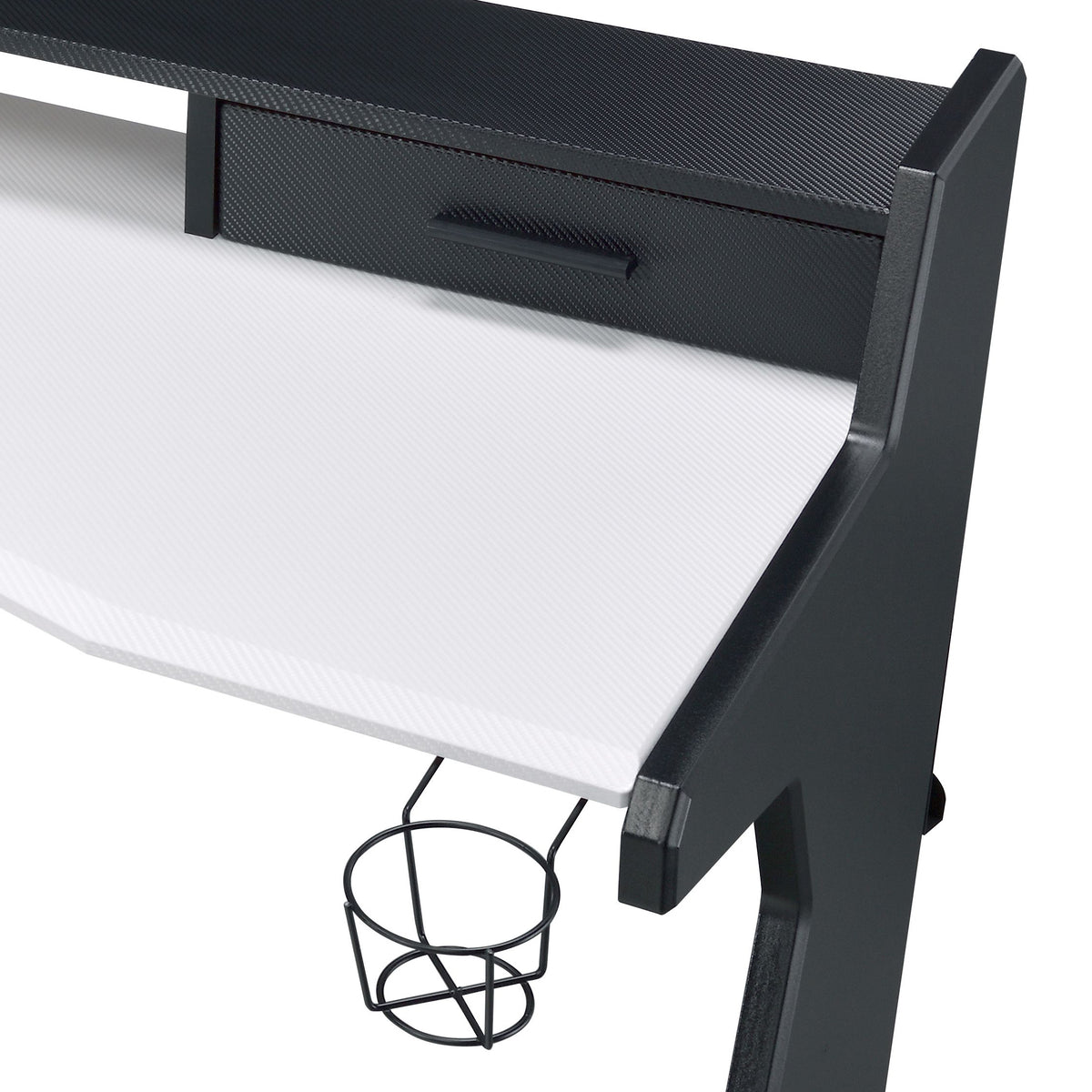Escritorio para juegos Bigga de 59" de largo y 2 cajones