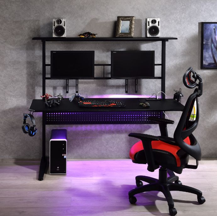Canzi 59"L Gaming Desk with USB