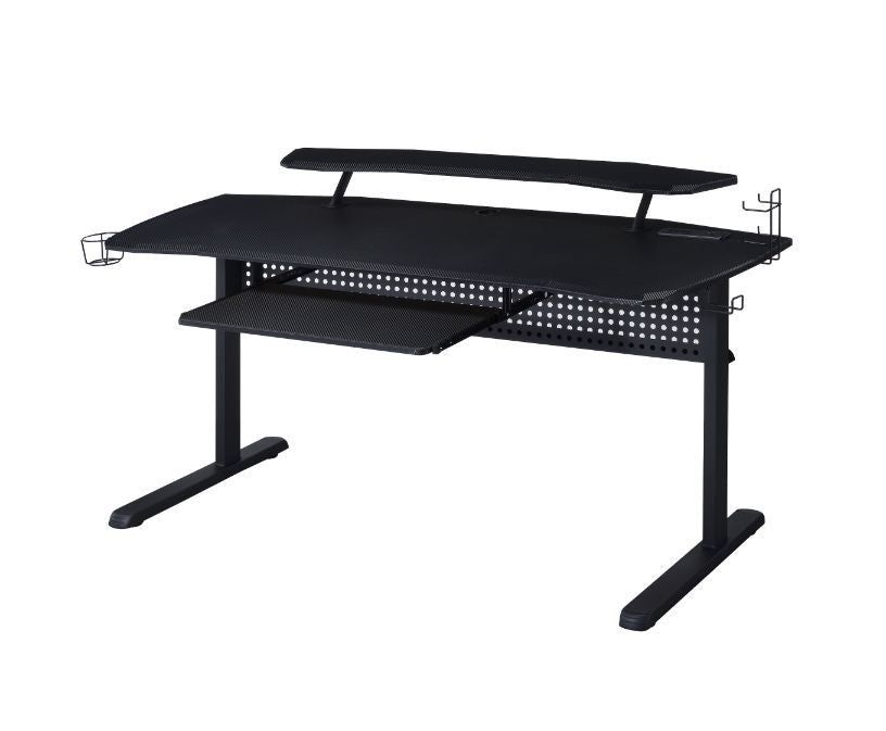 Vildre Gaming Desk W/USB - Black