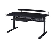 Vildre Gaming Desk W/USB - Black