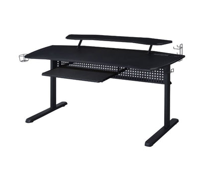 Vildre Gaming Desk W/USB - Black
