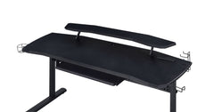 Vildre Gaming Desk W/USB - Black