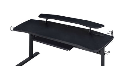 Vildre Gaming Desk W/USB - Black