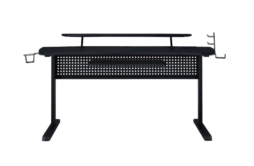 Vildre Gaming Desk W/USB - Black