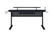 Vildre Gaming Desk W/USB - Black