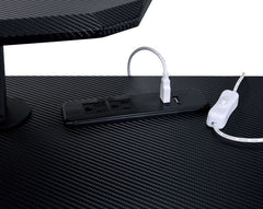 Vildre Gaming Desk W/USB - Black