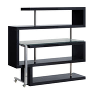 Buck II 55"L Writing Desk with Bookshelf