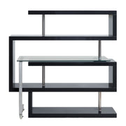 Buck II 55"L Writing Desk with Bookshelf