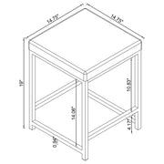 Afshan 3-drawer Vanity Set with Lighting Grey High Gloss