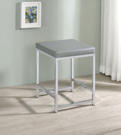 Umbridge 3-drawer Vanity Set with Lighting Chrome and White