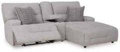 Acklen Place 3-Piece Power Reclining Sectional Sofa with Chaise