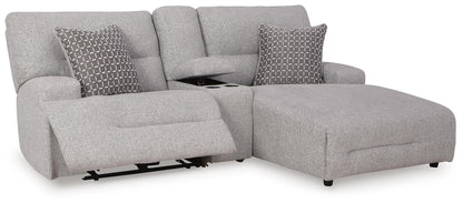 Acklen Place 3-Piece Power Reclining Sectional Sofa with Chaise