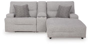 Acklen Place 3-Piece Power Reclining Sectional Sofa with Chaise