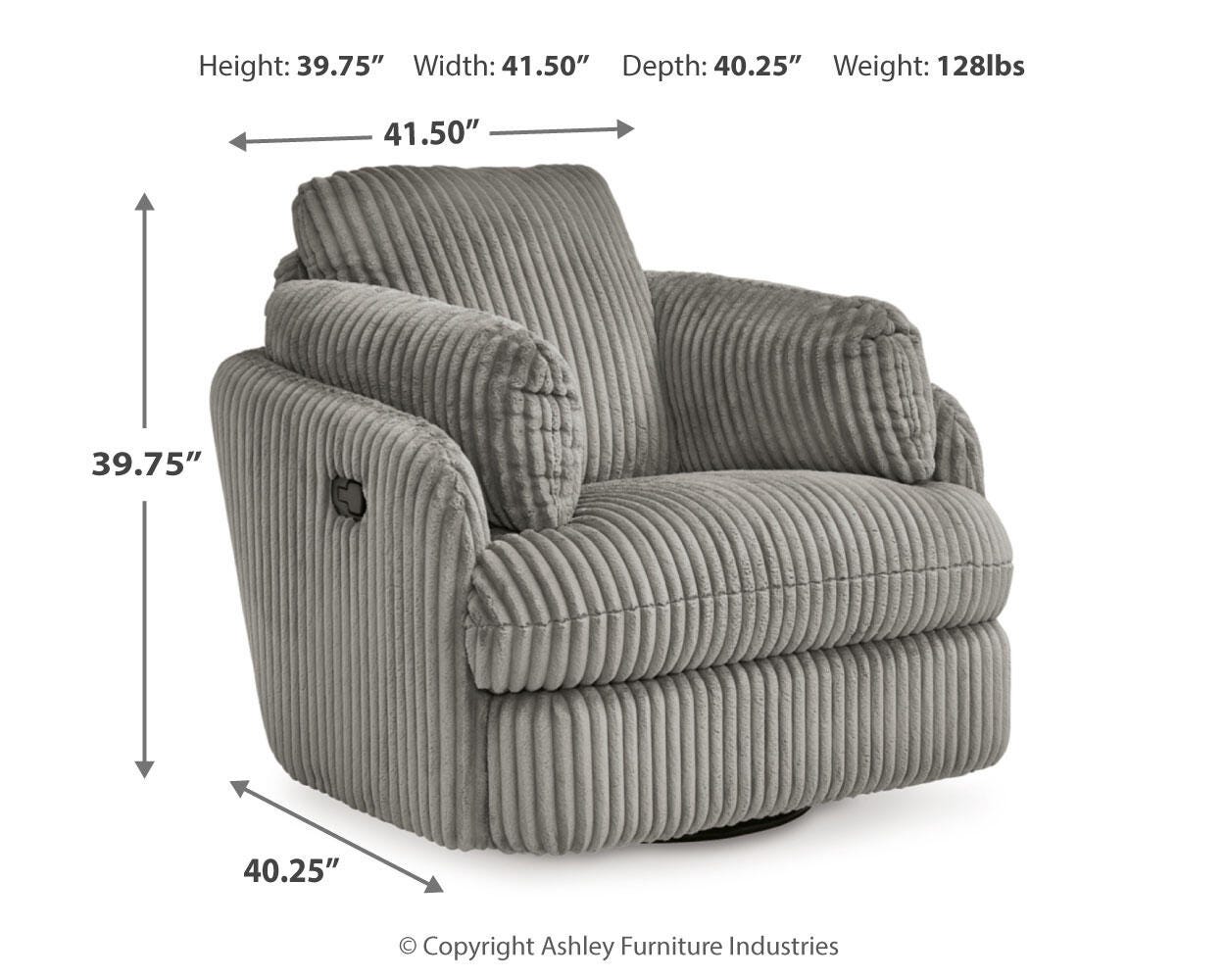 Tie-Breaker Giratorio Glider Reclinable