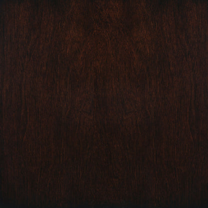 Consola de entrada Diane de dos cajones en forma de media luna, color capuchino