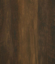 Gabinete alto decorativo de madera de ingeniería Elouise de 4 puertas Pino oscuro