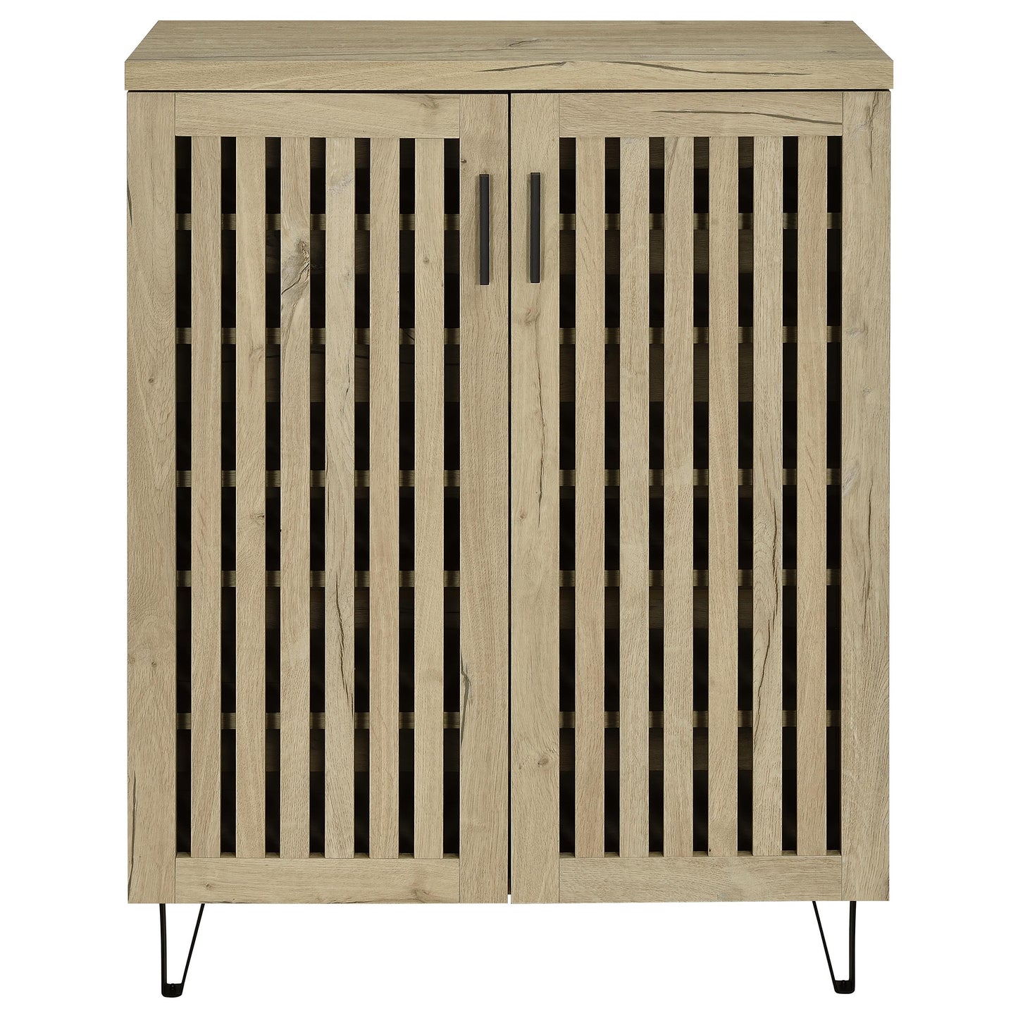 Zapateros Brixton de dos puertas para entrada, color negro